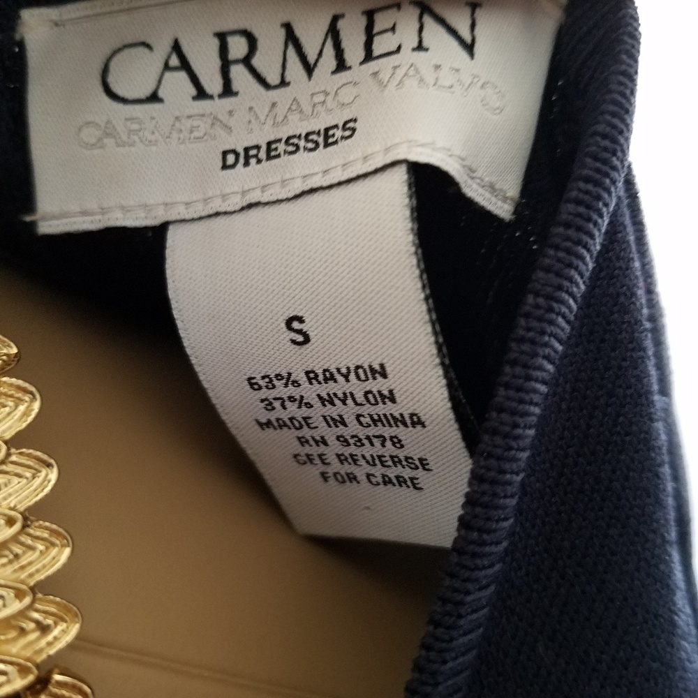 Knee length CARMEN Knit thick winter dress-M - Picture 4 of 4